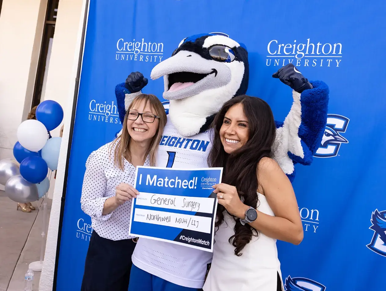 Billy at Creighton Match Day 2026