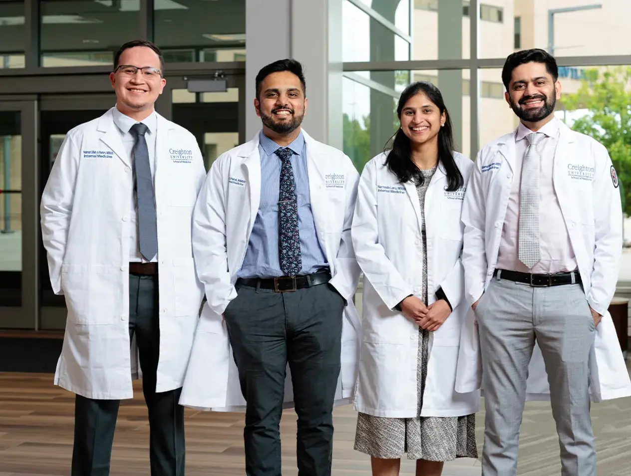 Rural Track residents in professional attire represent the program's commitment to community-based medical training and accessible healthcare.