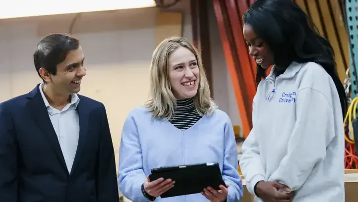 Steven Fernandes, PhD, Tinca Joyner and Danielle Carrol