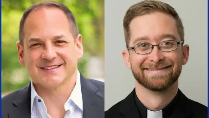 Dr. AJ Acierno and Fr. Tim Breen, SJ