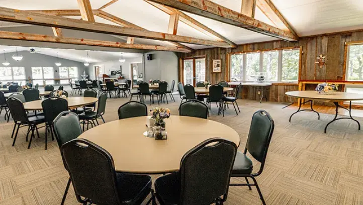 Loyola dining area
