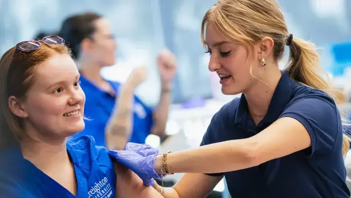 Flu shot clinic
