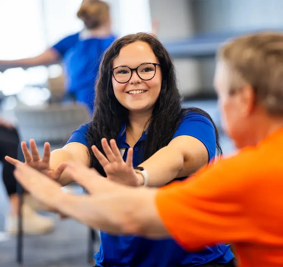 Occupational therapy session