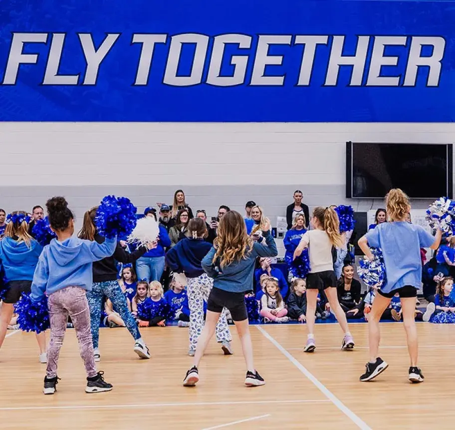 Children performing at Lil Jays Dance Camp