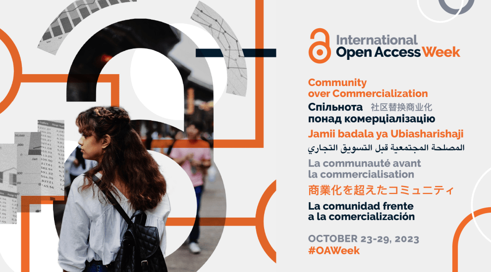 Open Access Week flyer