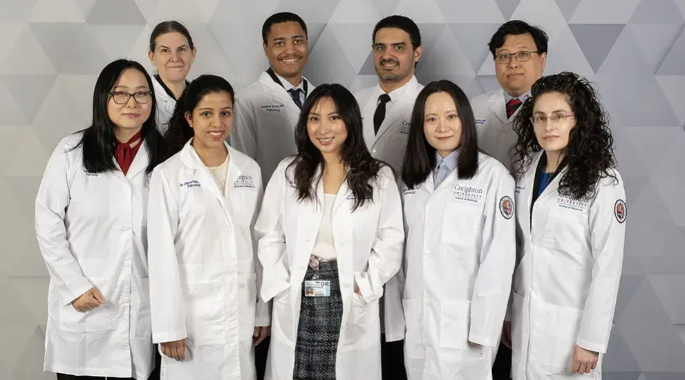 Group photo of Pathology Residents