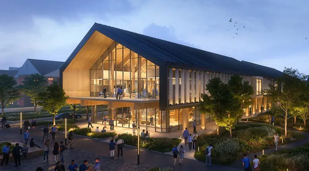 The Bill athletic facility rendering at Creighton University