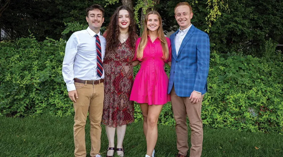 Kansas City Magis Committee group photo outside