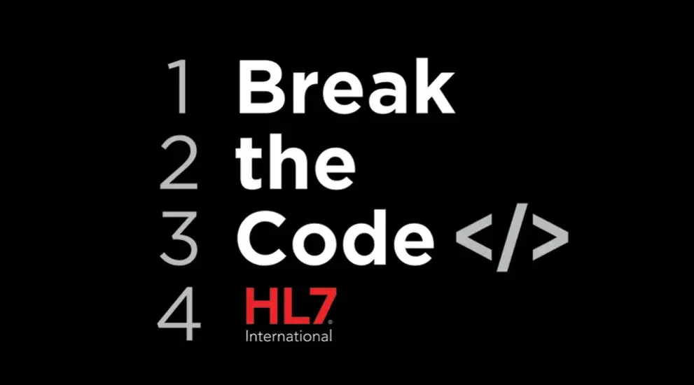 Break the Code - HL7 International Logo