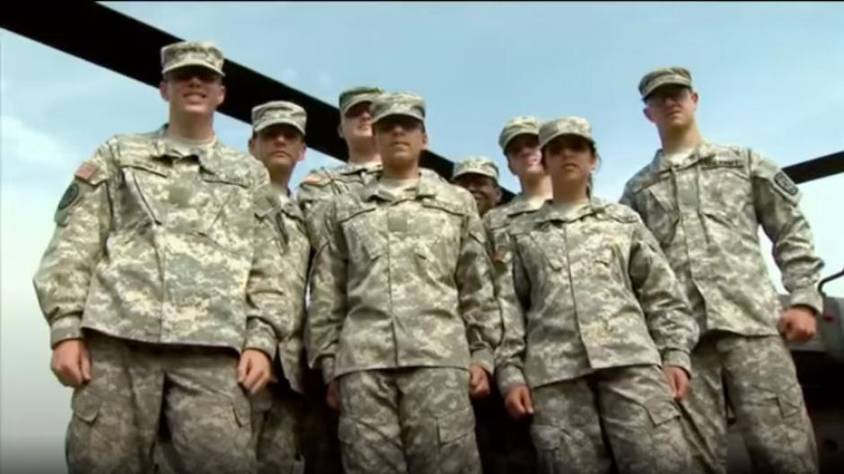 Video thumbnail featuring ROTC students